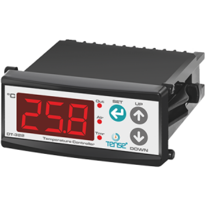 Sıcaklık Kontrol Cihazı DT-322 -19,9-99,9 Derece 36-72mm Tense