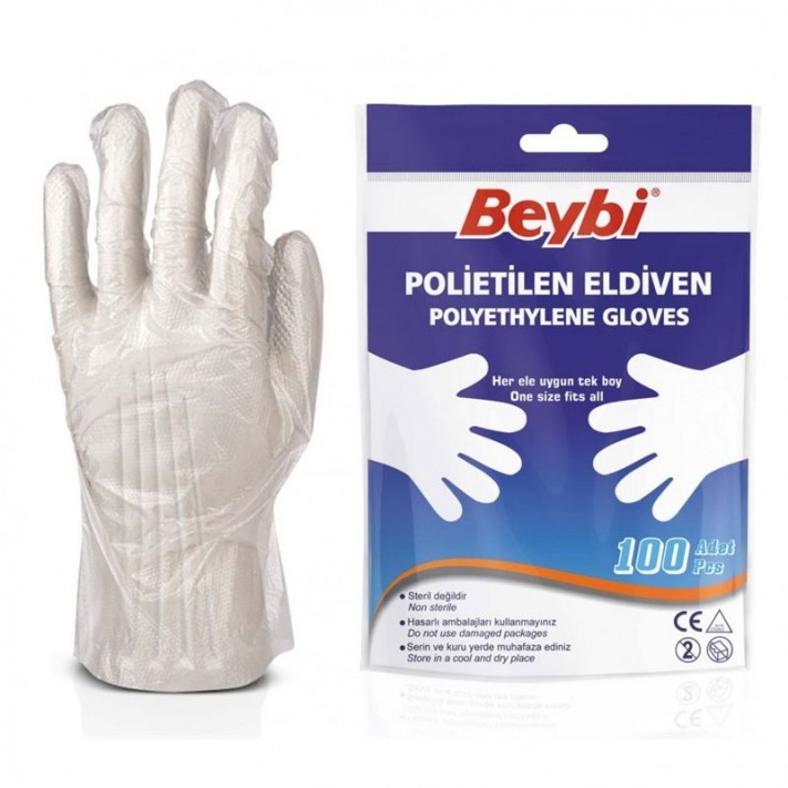 Beybi Pet Eldiven 100lü