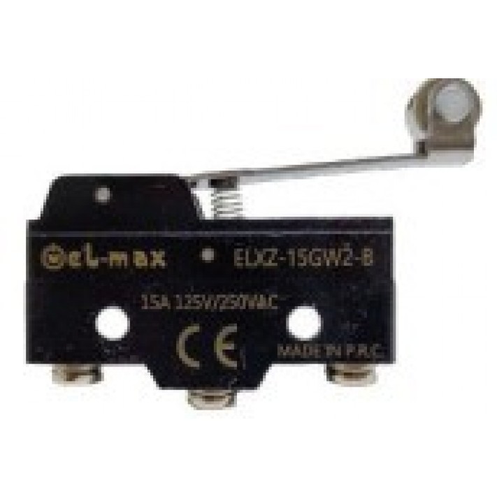 Mini Switch Silver Contact XZ-15GW2-B Uzun Palet Metal Makaralı