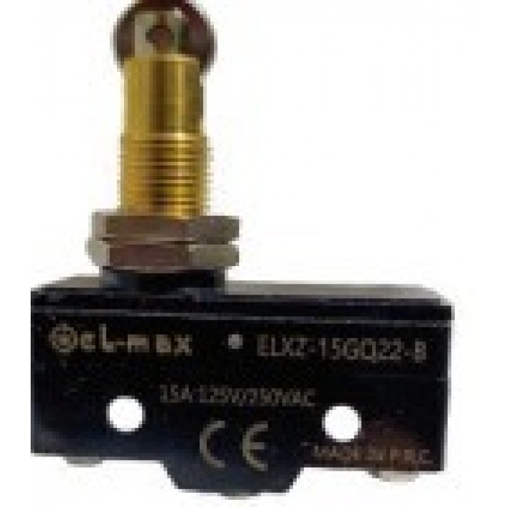 Mini Switch Silver Contact XZ-15GQ22-B Yatay Metal Makaralı Pimli