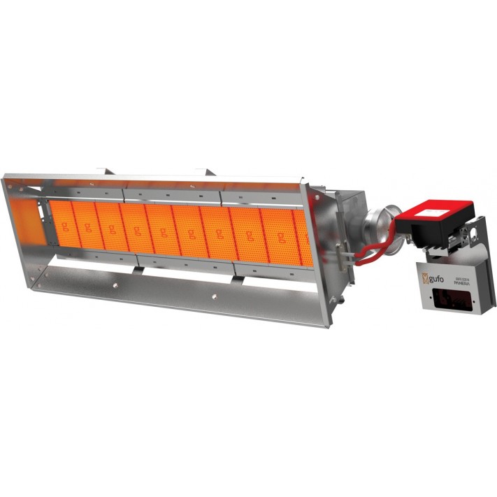 Gufo ECO L10 Seramik Radyant Isıtıcı 18 kW Tek Kademe
