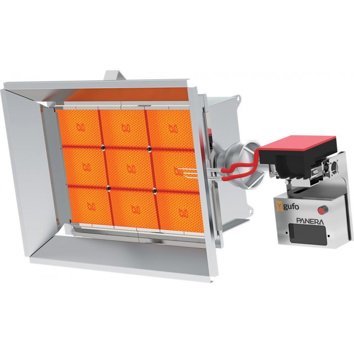 Gufo ECO D9 Seramik Radyant Isıtıcı 16,2 kW Tek Kademe