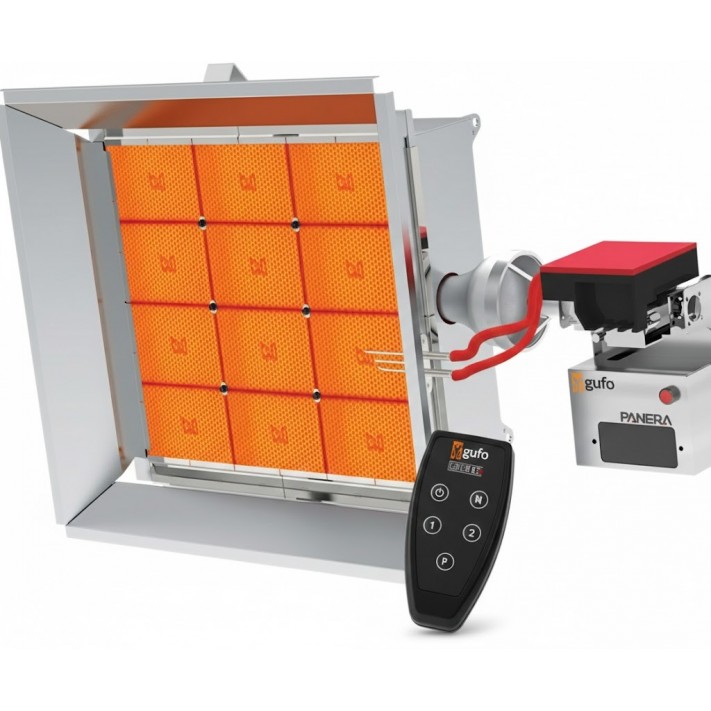 Gufo ECO D12Ç Seramik Radyant Isıtıcı 21,6 kW Çift Kademe Kumandalı