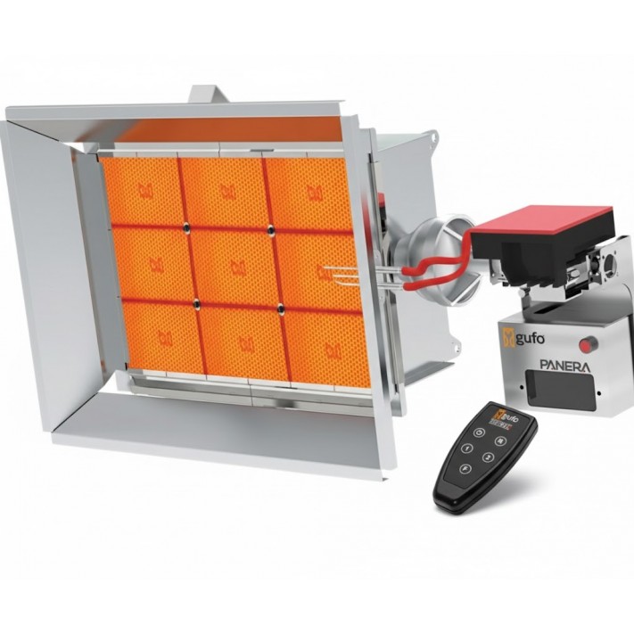 Gufo ECO D9Ç Seramik Radyant Isıtıcı 16,2 kW Çift Kademe Kumandalı