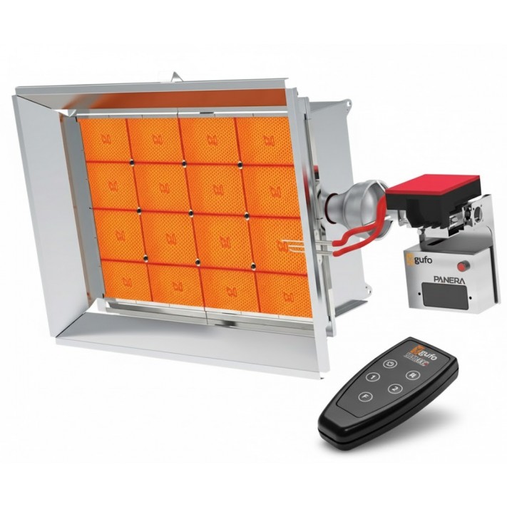 Gufo ECO D16Ç Seramik Radyant Isıtıcı 28,8 kW Çift Kademe Kumandalı