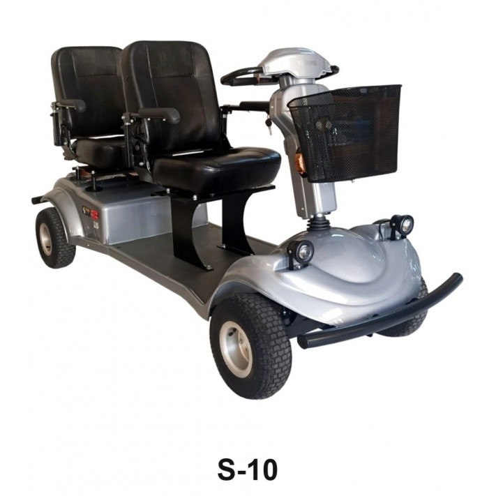 İki Kişilik Arka Arkaya Koltuklu Elektrikli Scooter