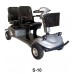 İki Kişilik Arka Arkaya Koltuklu Elektrikli Scooter