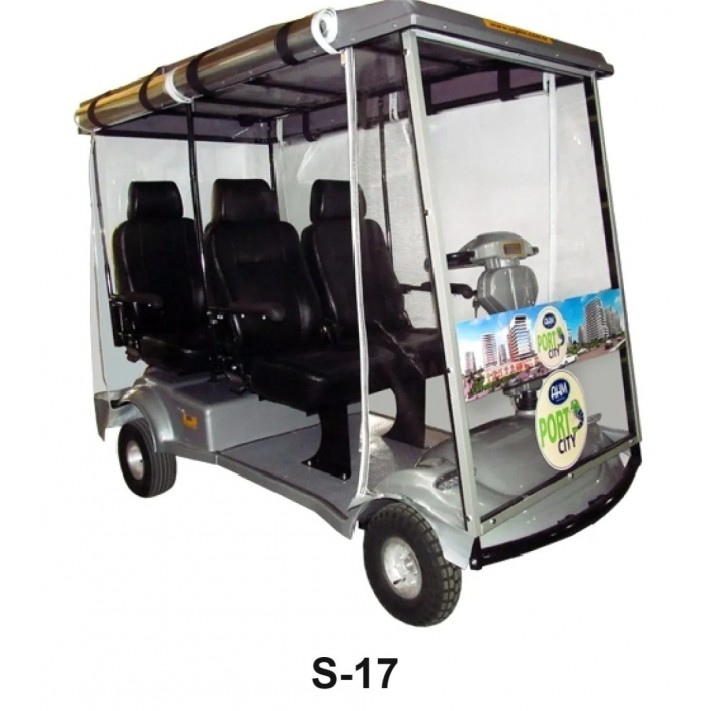 Dört Kişilik Kabinli Elektrikli Scooter