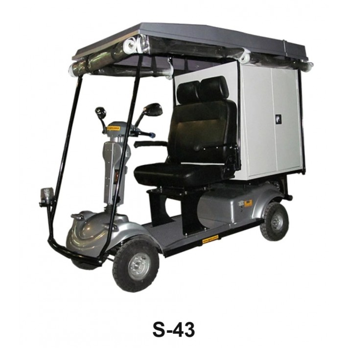 Tenteli Kasalı Elektrikli Scooter