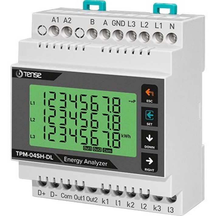Enerji Analizörü Tense TPM-04SHDL