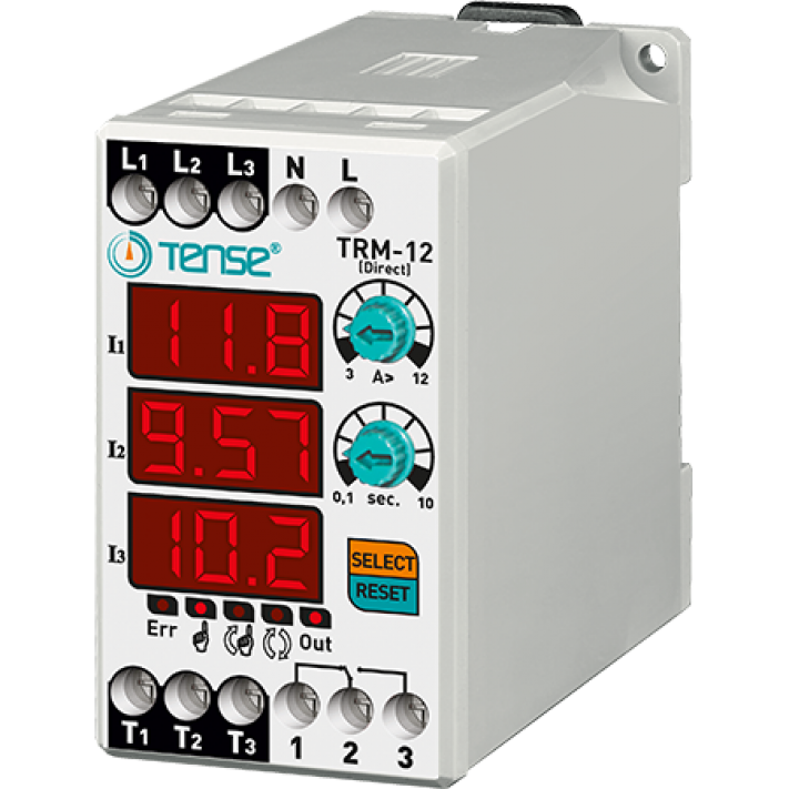 Dijital Termik 3A-12A Direkt Tense TRM-12