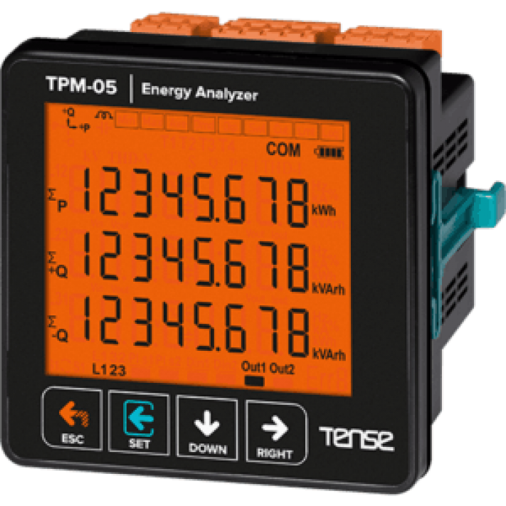 Enerji Analizörü TPM-05 Haberleşmeli Tense