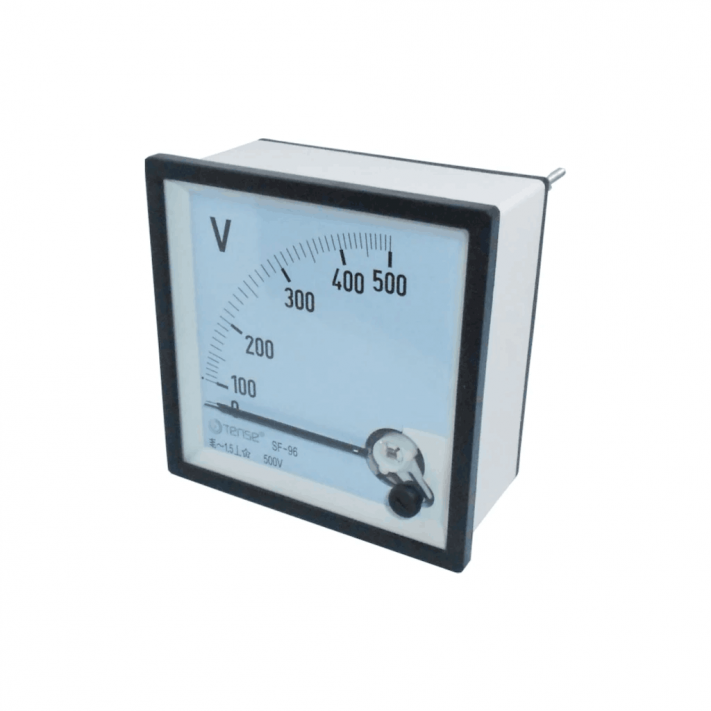 Analog Voltmetre V72-500 0-500V 72-72mm Tense